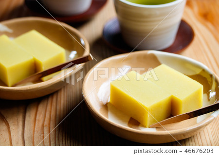 Noodles with potato 46676203