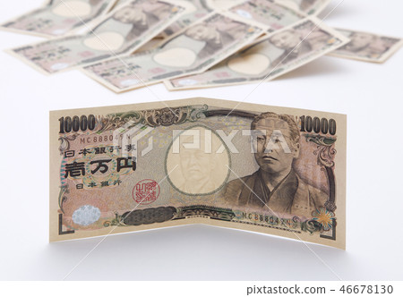 萬日元票據形象 46678130