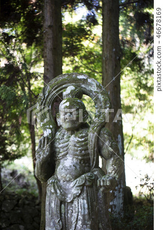 Bokoji Temple Nioh的雕像 46678169