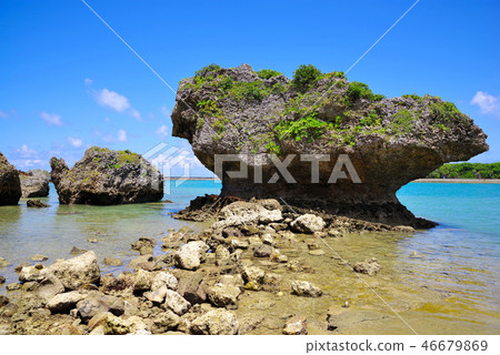 沖繩Hamahigajima的缺口 46679869