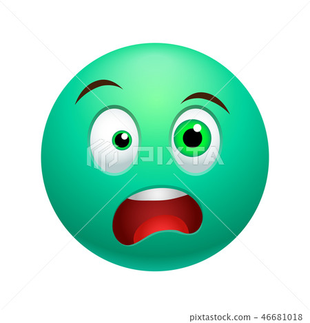 Surprised emoticon Surprised emoticon 46681018