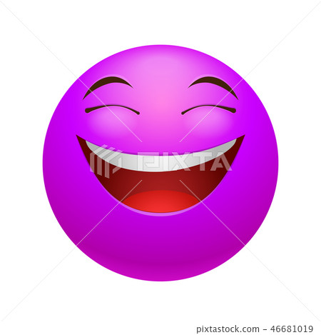 Laughing emoticon 46681019