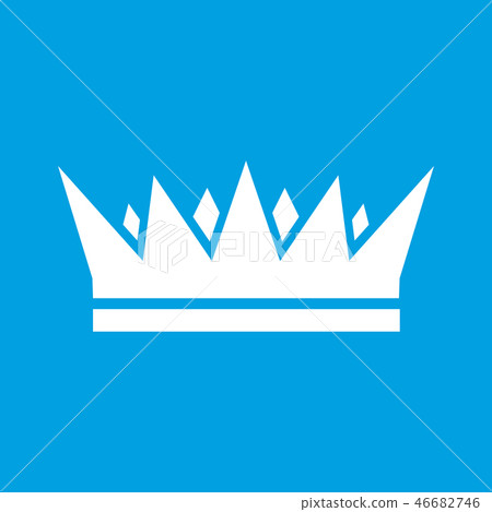 Crown white icon Crown white icon 46682746