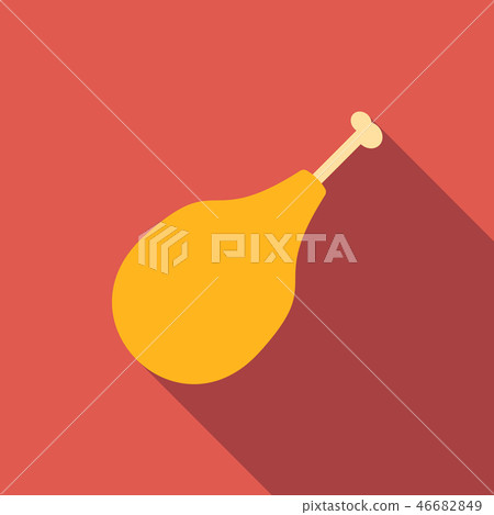 Chicken legs flat icon 46682849