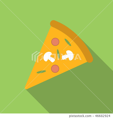 Pizza flat icon Pizza flat icon 46682924