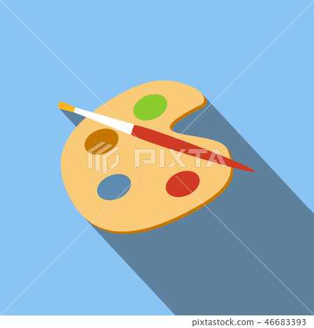 Art palette icon 46683393