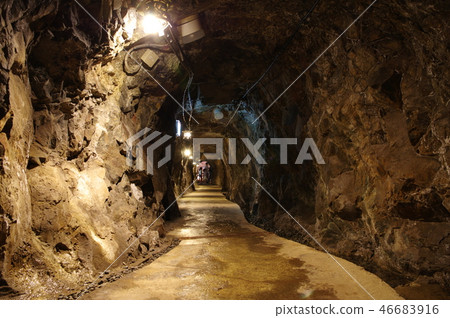 Gold mine ruins 46683916