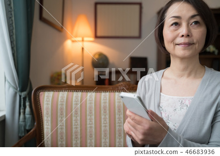 Female smartphone Female smartphone 46683936