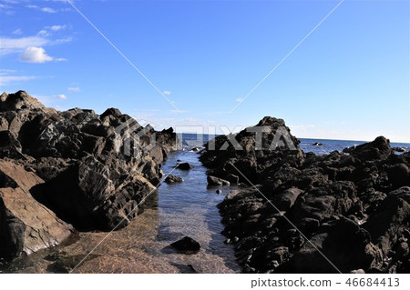 Hiraiso Coast (in front of Hiraiso Beach Park) Hiraiso Coast (in front of Hiraiso Beach Park) 46684413