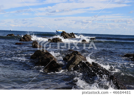Hiraiso coast (Cretaceous coast) Hiraiso coast (Cretaceous coast) 46684481