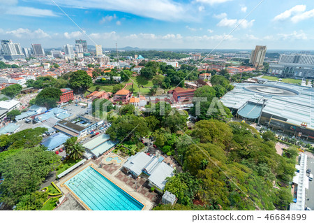 都市風景,Melaka馬來西亞,Melaka都市風景 都市風景,Melaka馬來西亞,Melaka都市風景 46684899