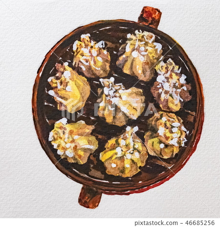 steamed dumpling steamed dumpling 46685256