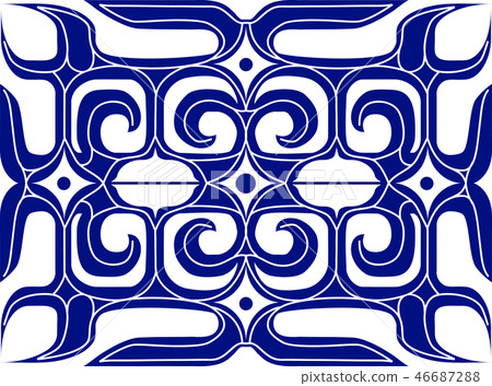 Ainu pattern 46687288