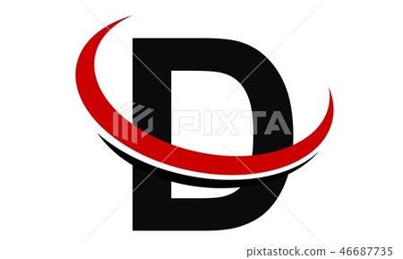 Modern icon Solution Letter D Modern icon Solution Letter D 46687735