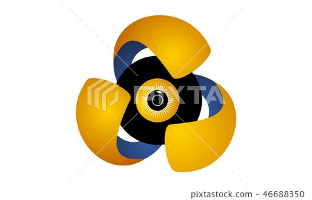 Surveillance Logo Design Template Vector Surveillance Logo Design Template Vector 46688350