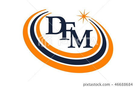 Modern Logo Solution Letter D F M Modern Logo Solution Letter D F M 46688684
