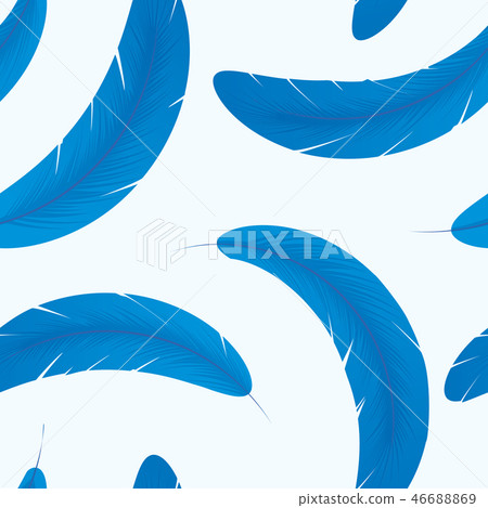 Seamless feathers Seamless feathers 46688869