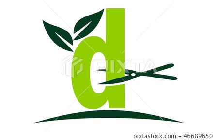 Letter D Lawn 46689650