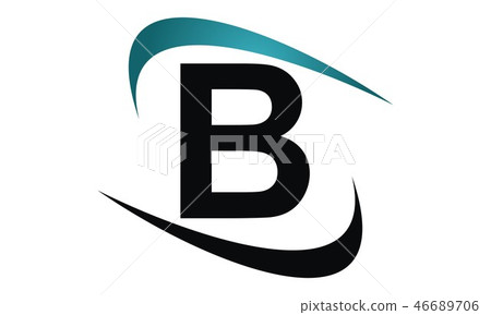 Modern icon Solution Letter B Modern icon Solution Letter B 46689706