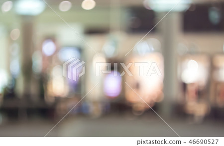 Blurry mall showcase. 46690527