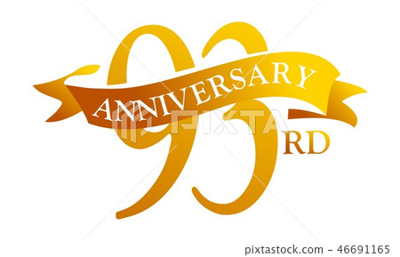 93 Year Ribbon Anniversary 93 Year Ribbon Anniversary 46691165