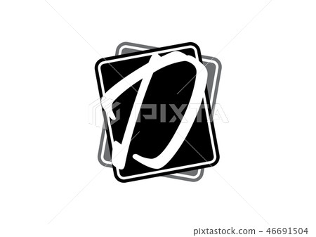 Letter D Modern Solution 46691504