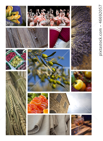 Images of a Provence collage Images of a Provence collage 46692057