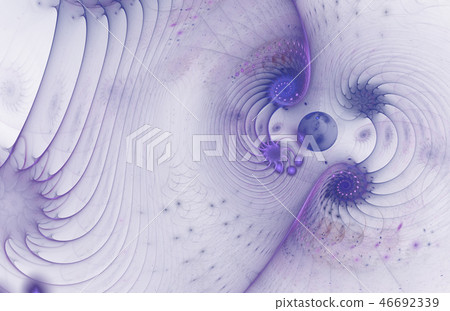 Beautiful color shape of a tornado spiral galaxy 46692339