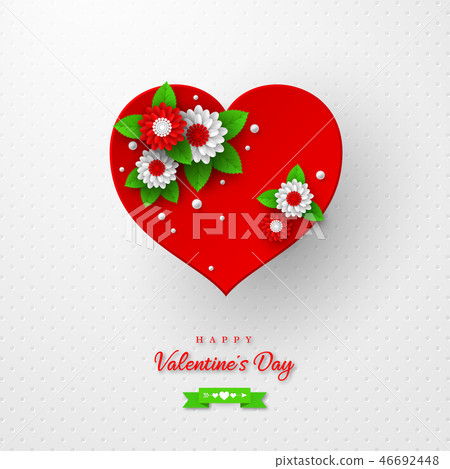 Valentines day holiday design. 46692448