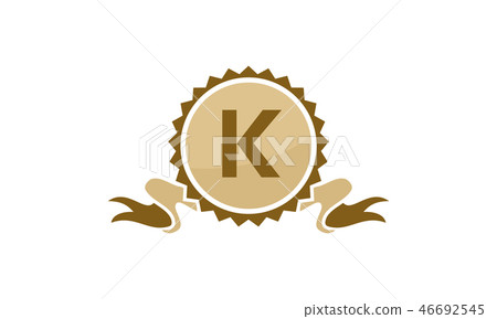 Best Quality Ribbon Letter K-插圖素材 [46692545] - PIXTA圖庫