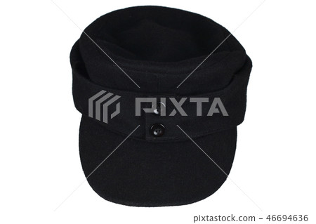 German Army tank crew black kepi World War II German Army tank crew black kepi World War II 46694636