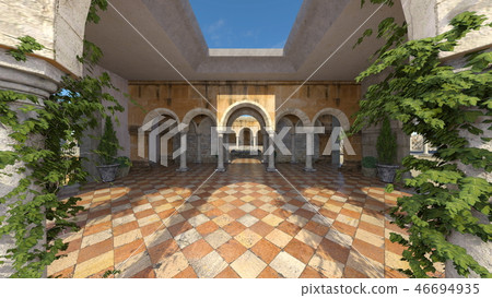 Landscape garden 46694935