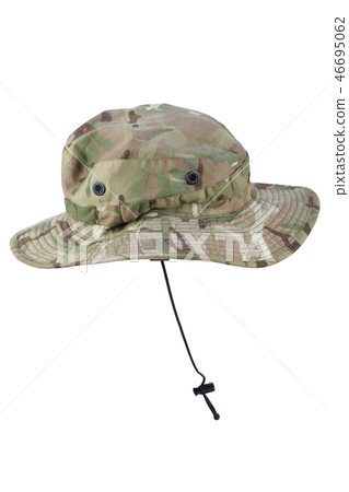 boonie hat isolated on white background 46695062