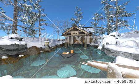 Hot spring Hot spring 46695098