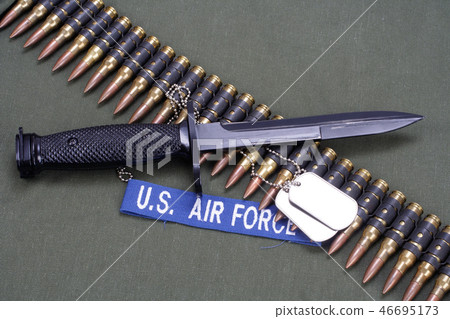 bayonet on US AIR FORCE uniform 46695173