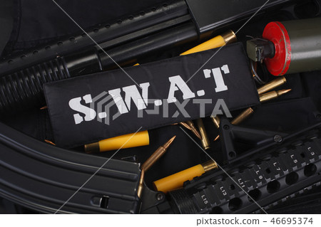 Special weapons and tactics team equipment 46695374
