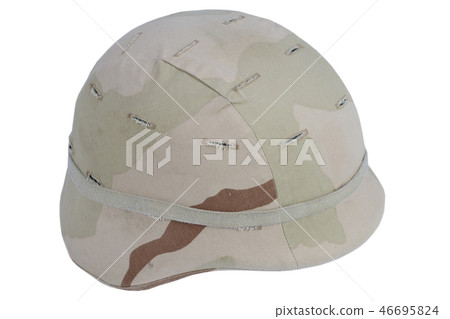 army kevlar helmet with camoflage cover 46695824