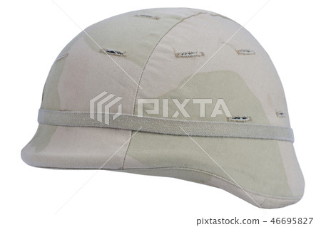 army kevlar helmet with camoflage cover 46695827