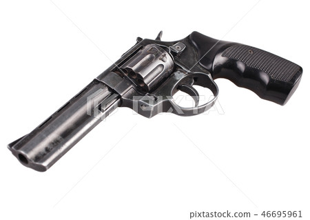 Revolver isolated on white Revolver isolated on white 46695961
