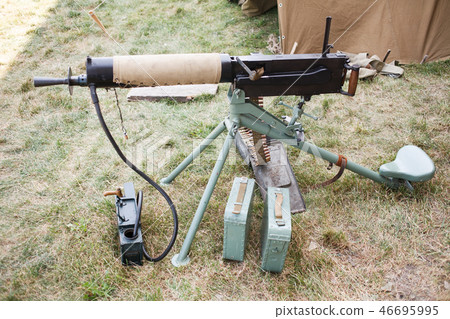 WWI german machine gun MG 08 46695995