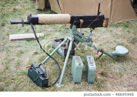 WWI german machine gun MG 08 46695998
