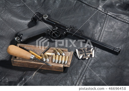 World War period german army handgun Parabellum 46696458