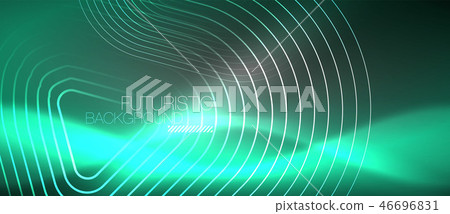 Vector neon color abstract background 46696831