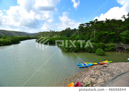 Landscape of the river 46698844
