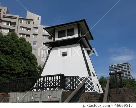 Ishikawajima lighthouse restored to Tsukuda Park in Chuo Ward 46699513