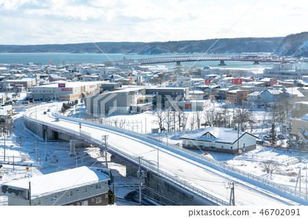 Scenery of Akkeshi urban area seen from Akkeshi taste terminal conchiglie 46702091