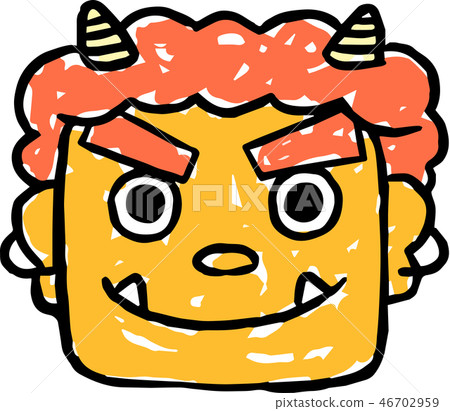 Setsubun Honi Mamemaki cute illustrations 46702959