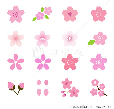Cherry icon set 46703058