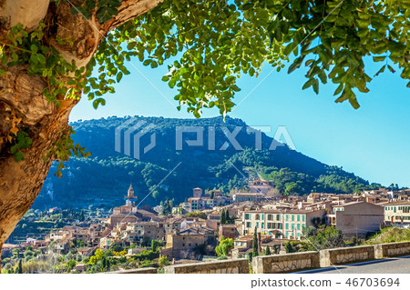 View on Valldemossa Mallorca Spain 46703694
