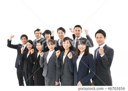 人數眾多人們商業膽量大 46703856